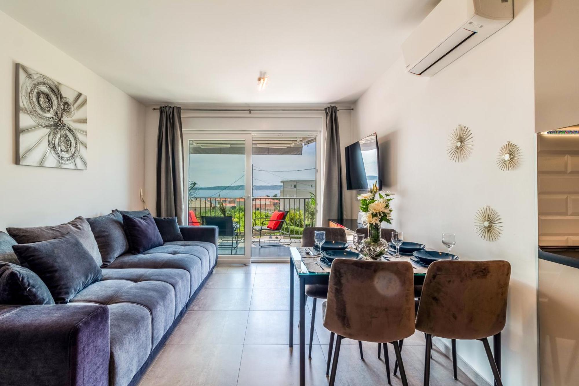 Kaštela Great Sea View Apartment מראה חיצוני תמונה